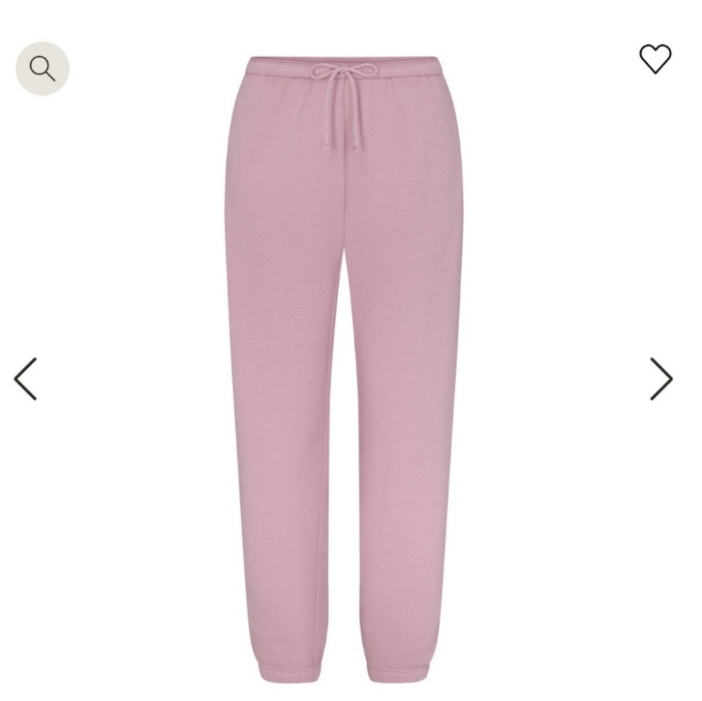 Skims cotton fleece classic joggers xs